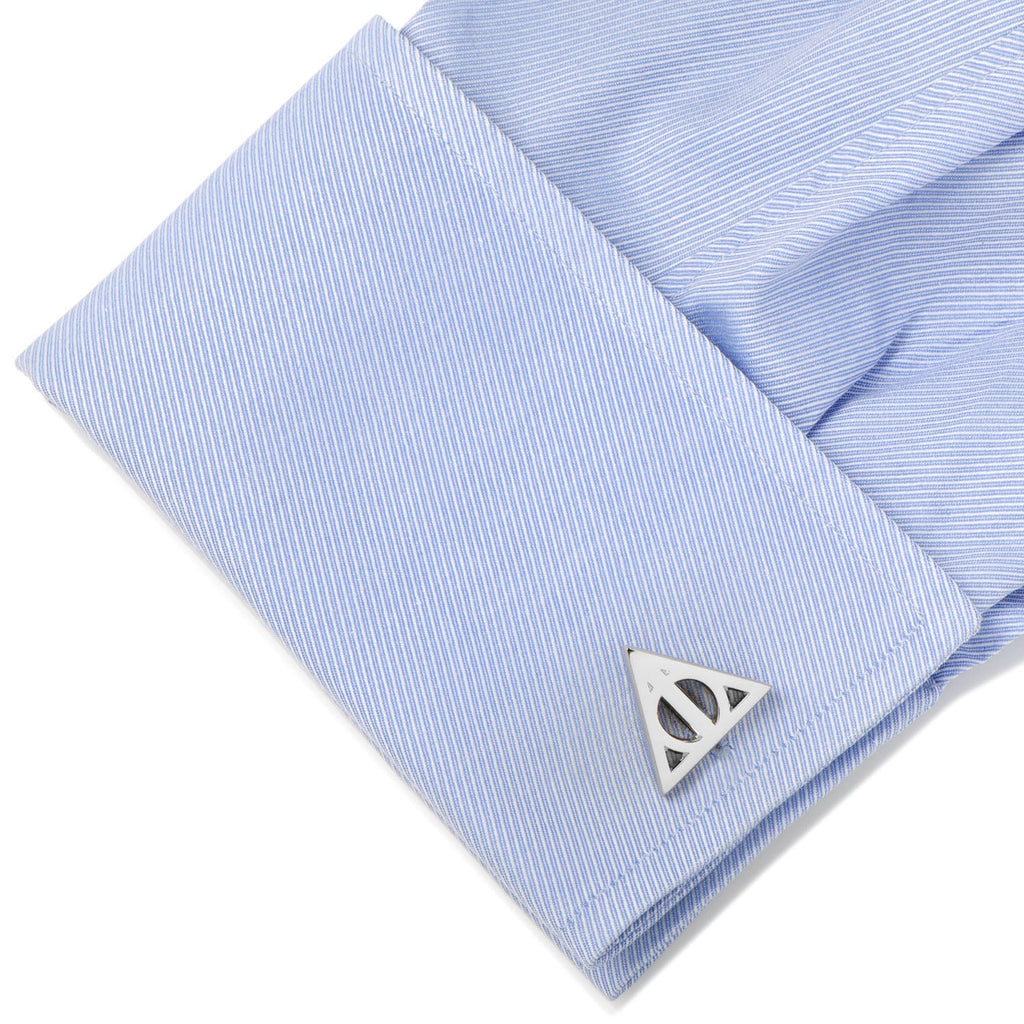 Harry Potter Deathly Hallows Gray Necktie Gift Set