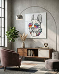 Dog Glass Wall Art