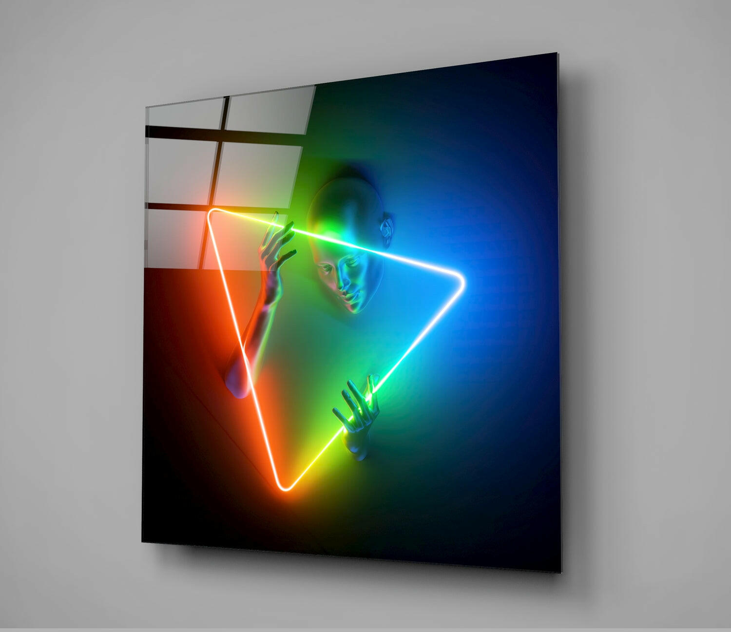 Limits Glass Wall Art