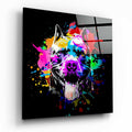 Pitbull Glass Wall Art