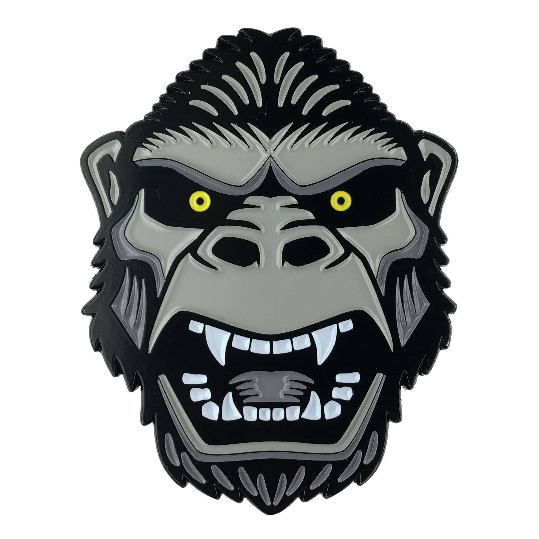 King Kong Head Enamel Pin