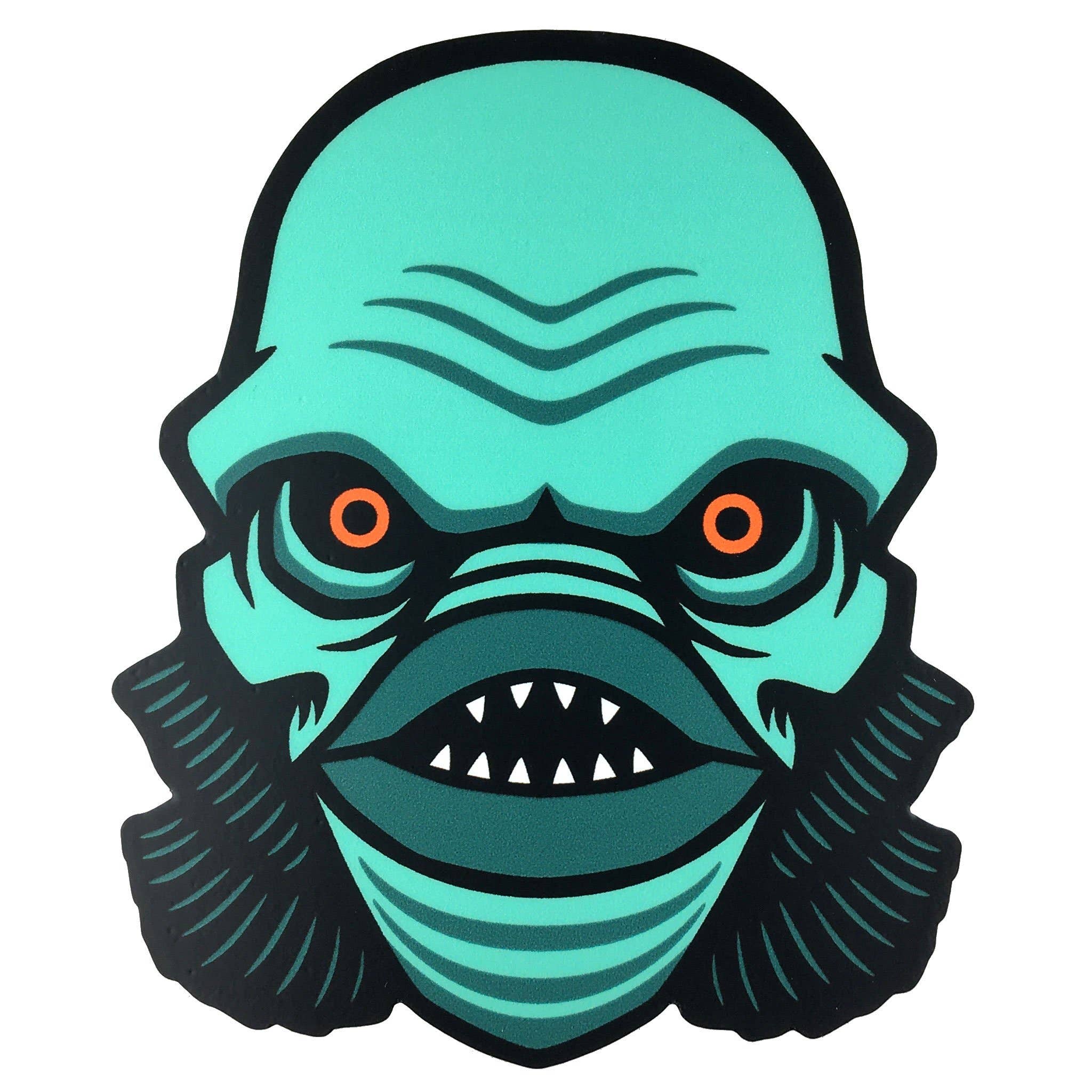 Lagoon Creature Head Sticker