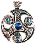 Jewelled Trefot Pendant for Creating Opportunities