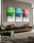 Colors Mega Glass Wall Art