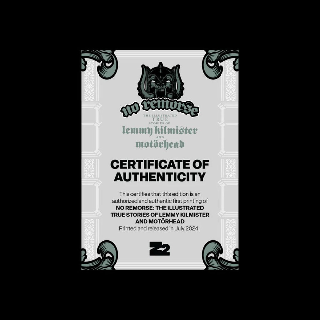 No Remorse : The Illustrated True Stories of Lemmy Kilmister and MOTÖRHEAD - Deluxe + Vinyl 2-LP Edition