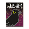 Aquarius Magnets: Flat Magnet - Plague Doctor - Internally Screaming