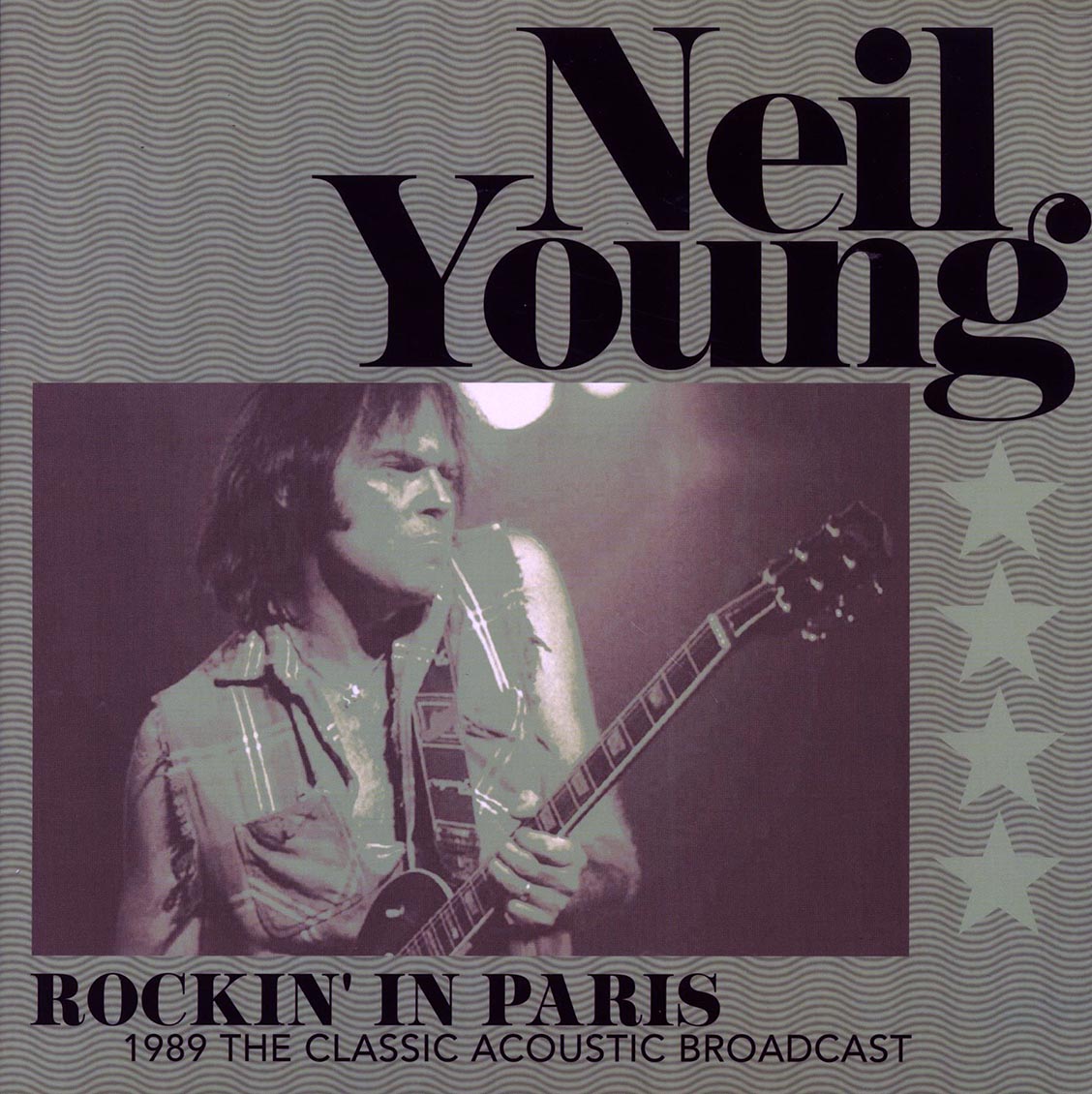 Neil Young - Rockin' in Paris 1989 Colored Vinyl LP Record