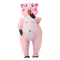 Halloween pink pig koala octopus alien inflatable costume funny cartoon doll body inflatable clothing ball performance costume