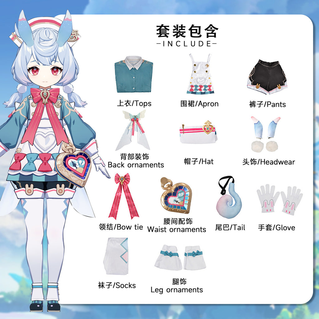 Sigewinne Genshin Impact Fontaine cosplay costume Halloween performance
