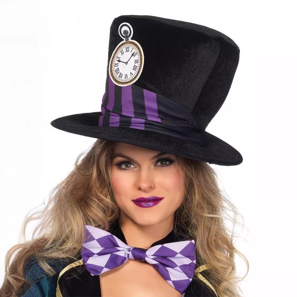 Halloween magician costume adult female Alice crazy hat play cosplay stage costume