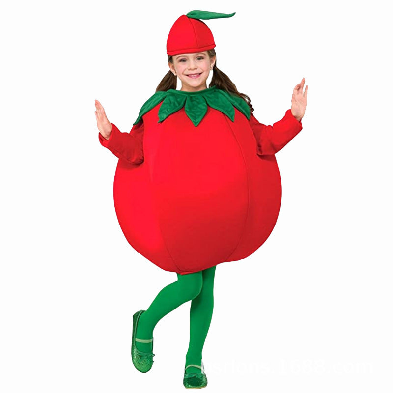 Children's Day performance costume vegetables and fruits children's cos costume role playing kindergarten costumes