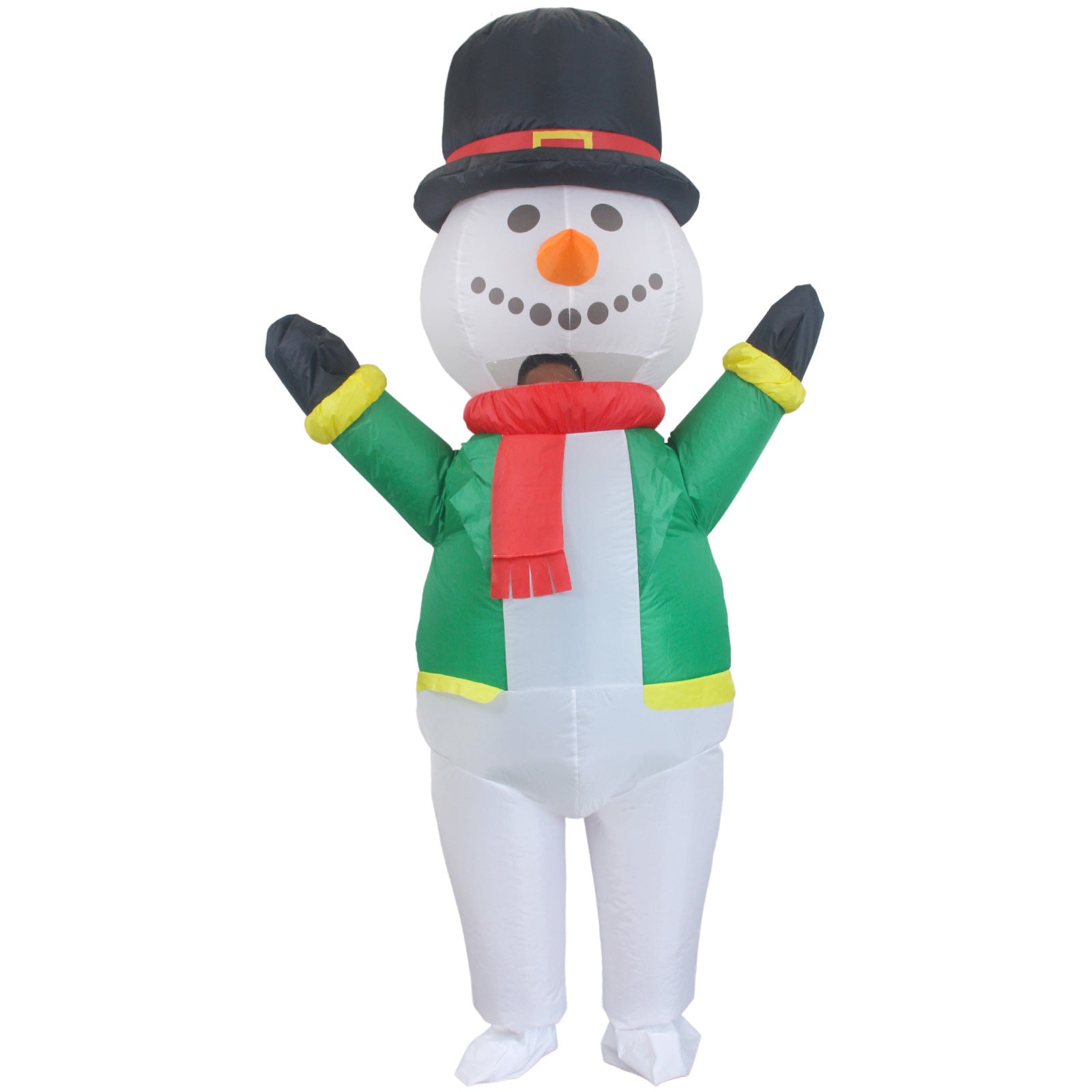 Christmas elk Gingerbread Man Costume party party stage atmosphere props Santa Claus inflatable costume