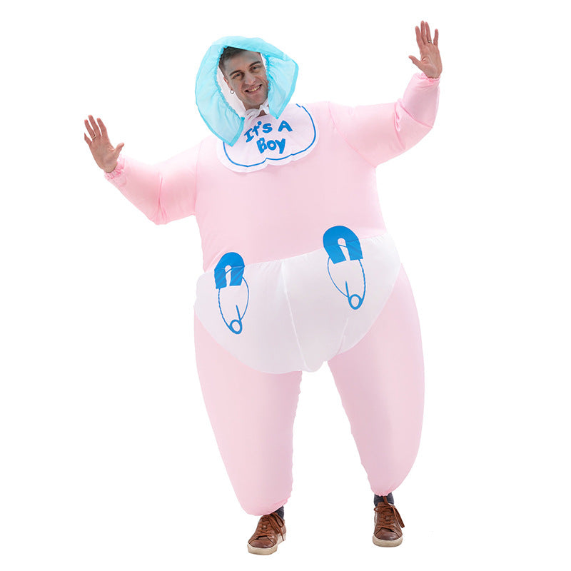 Funny inflatable baby costume