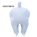 Halloween inflatable clothing costume masquerade funny props White Salmon inflatable clothing masked ninja inflatable sumo costume