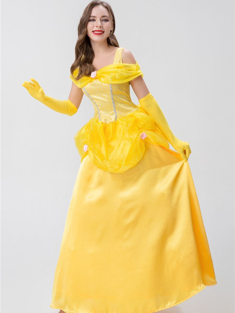 Halloween costume Beauty and Beast adult Princess Bell dress Princess Beier cos costume fashion photography costume
