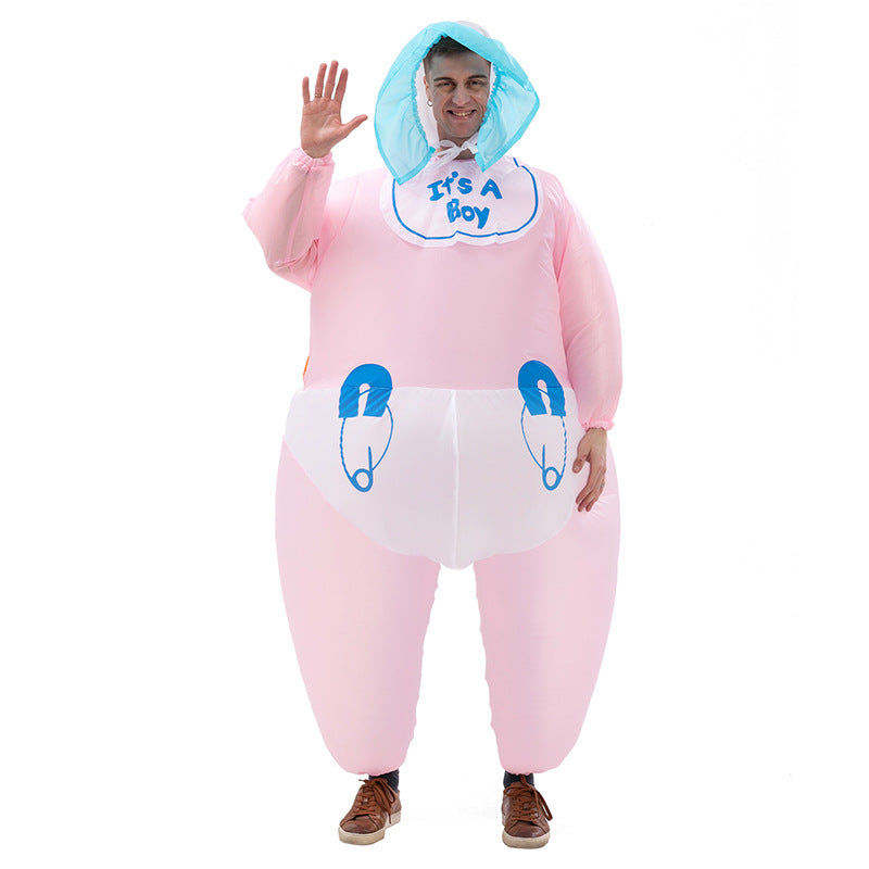 Funny inflatable baby costume