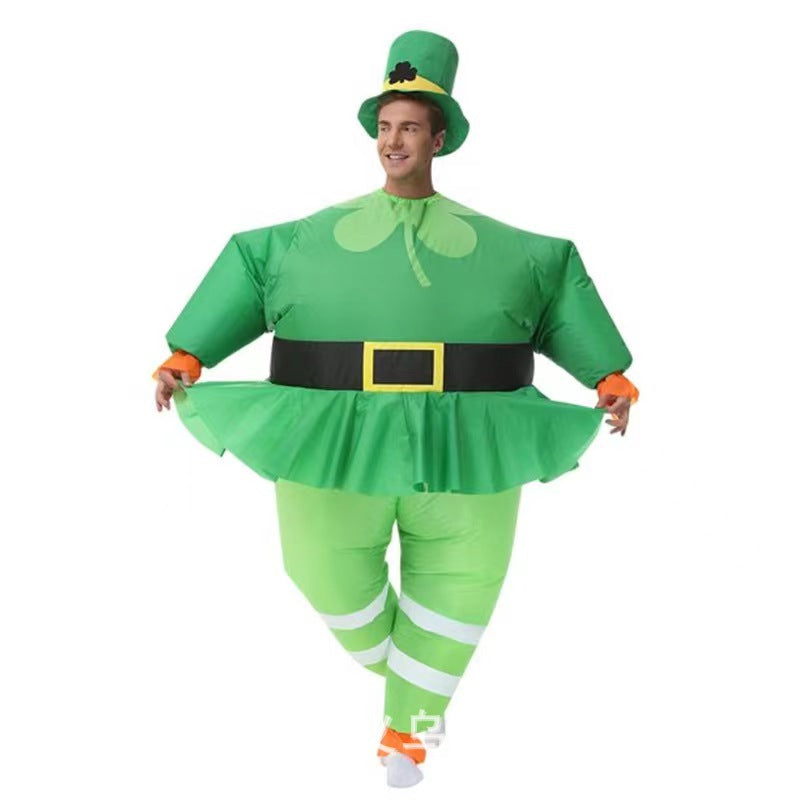 Ballet inflatable costume show doll ballet inflatable clothing fat inflatable Irish sumo funny party activity ballet inflatable clothing