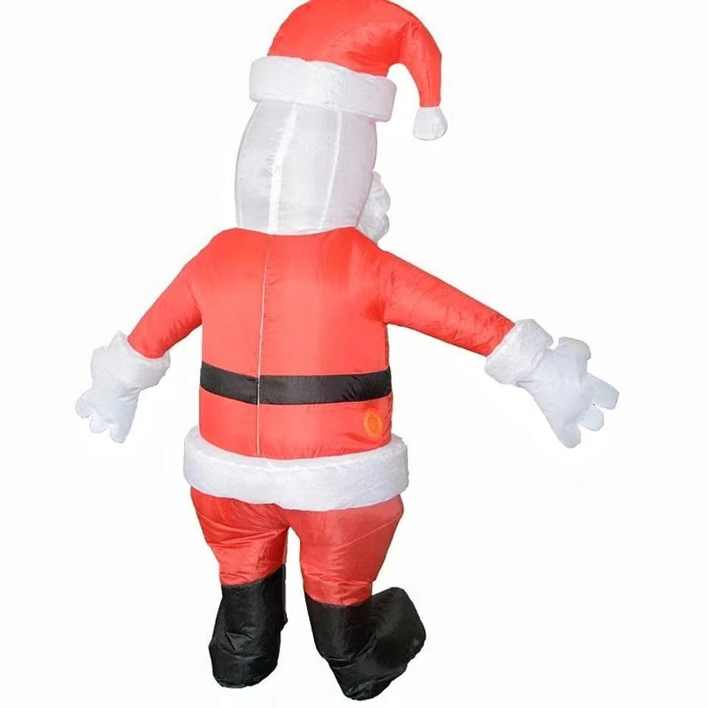 Christmas festival supplies Santa Claus inflatable clothing family funny doll props dress-up costume performance costume