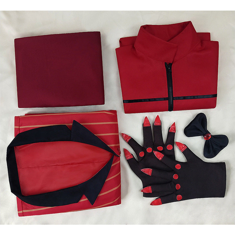 American drama Hell Inn cos costume ALASTOR alasto's devil anchor Halloween COSPLAY costume