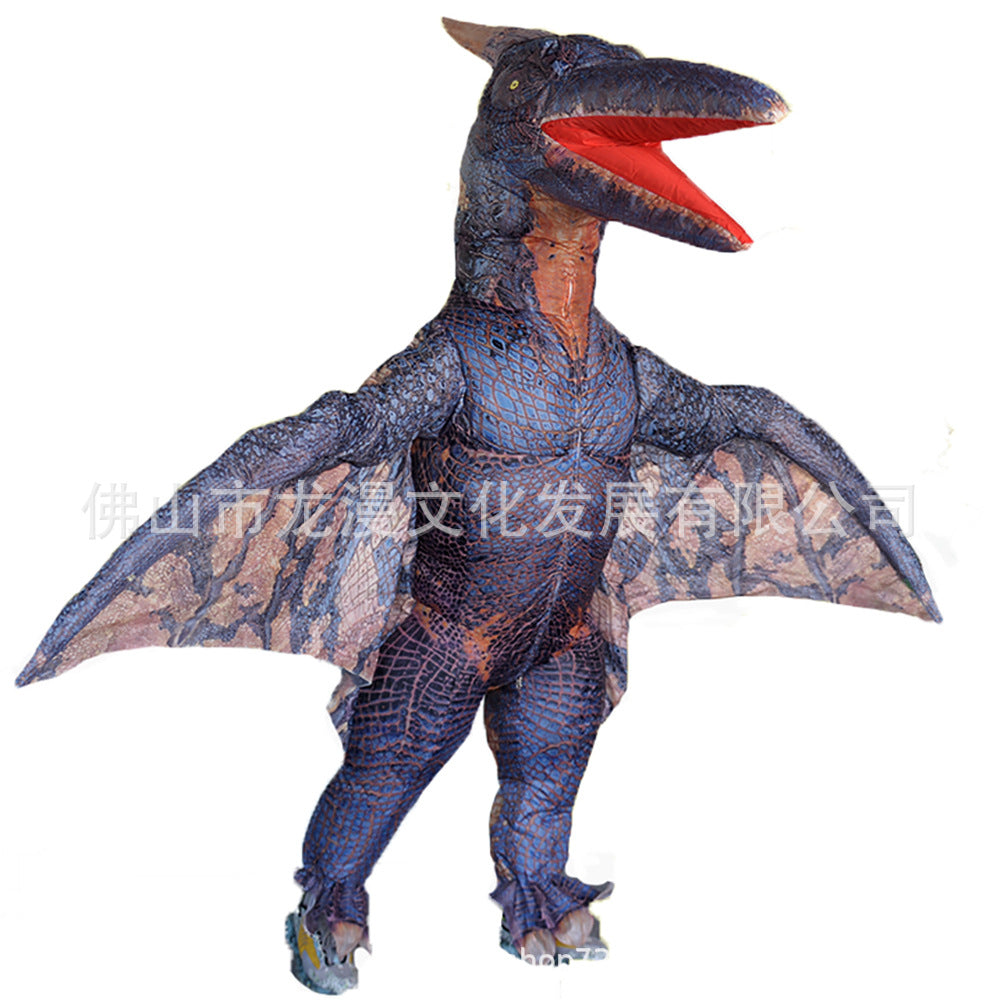 Halloween funny inflatable dinosaur-like clothing cosplay adult Tyrannosaurus doll clothing Triceratops inflatable costume