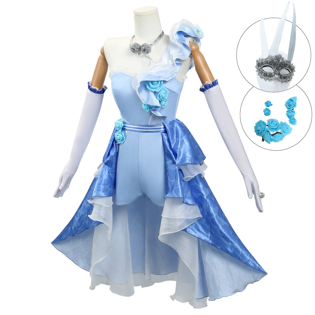 Identity v cos costume bartender's rose cosplay costume two-dimensional animation