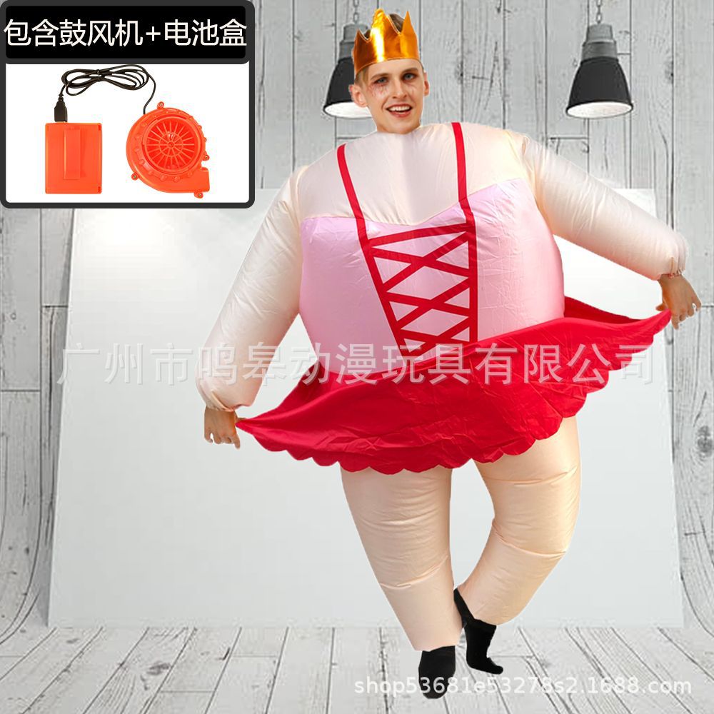 ballet clothes performance wear funny doll clothing Halloween sumo inflatable clothes party supplies costume