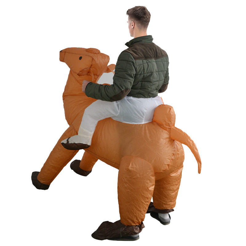 Halloween party inflatable clothing outfit Amazon walking animal doll inflatable clothing funny annual meeting costumes