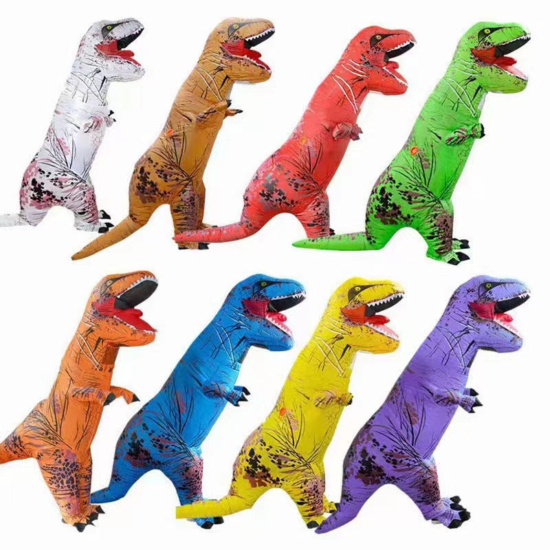 T- Rex cowboy cat many more inflatable costumes to choose