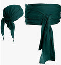 Amazon Halloween pirate costume medieval renaissance linen pirate headscarf and belt costume accessories