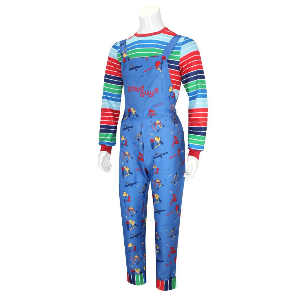 Chucky Season 2 cosplay costume denim overalls