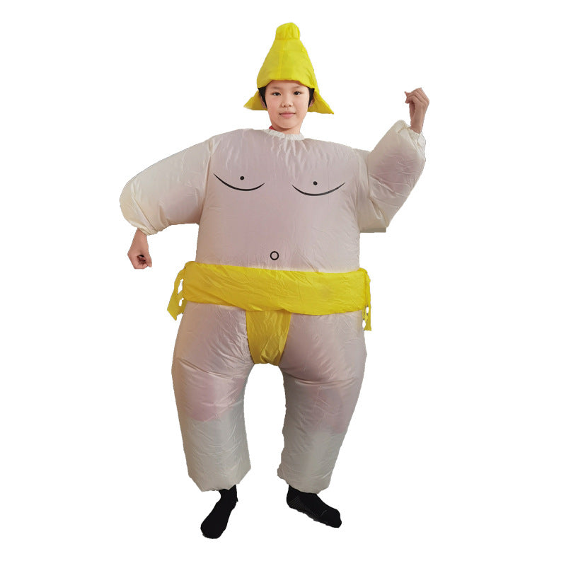 Ballet inflatable costume show doll ballet inflatable clothing fat inflatable Irish sumo funny party activity ballet inflatable clothing