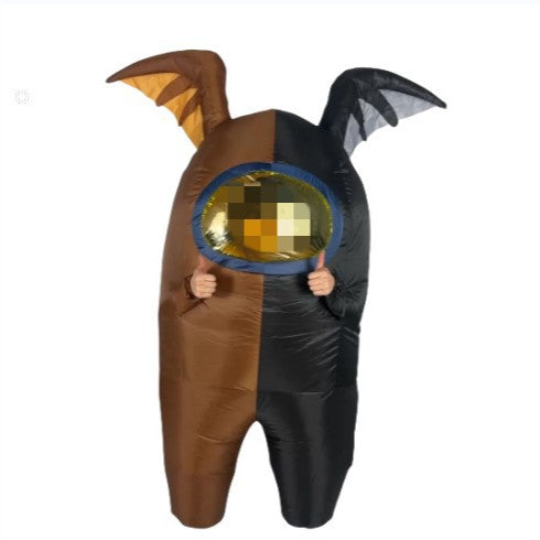 multi-color spaceman inflatable clothing anime game