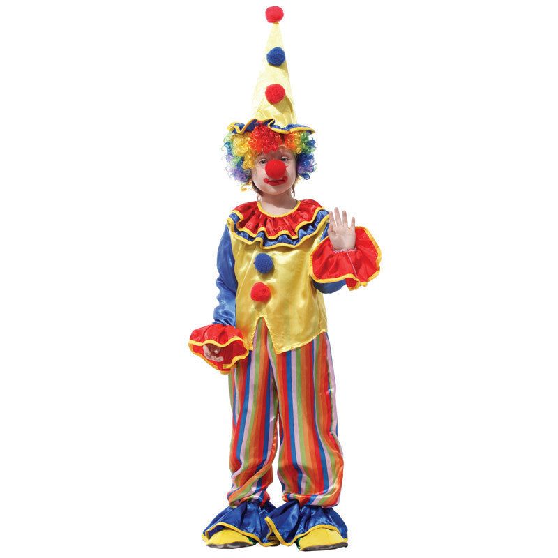 Halloween Circus clown costume drama performance costume atmosphere birthday spoof clown children Circus