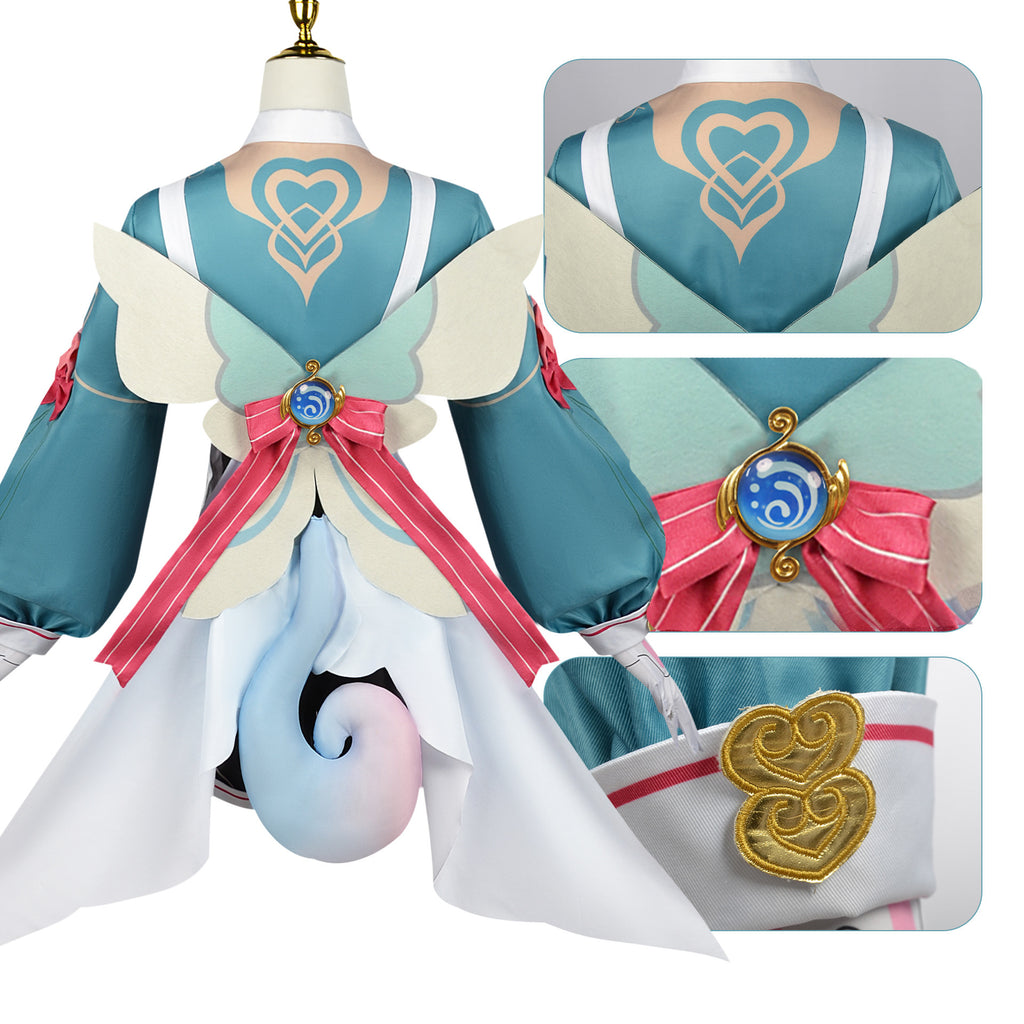 Sigewinne Genshin Impact Fontaine cosplay costume Halloween performance