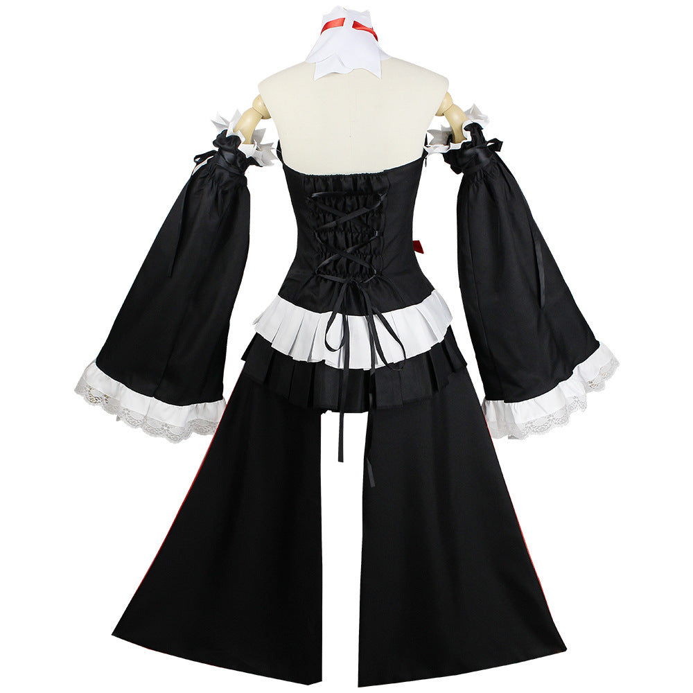 Seraph of the end cruolu feiniang Mica cos costume women's Halloween vampire costume cruolu cos costume