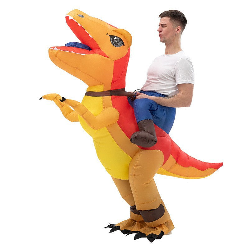 Step into festival party costume Halloween animal riding inflatable clothing dinosaur inflatable clothing dress up inflatable clothing outfit