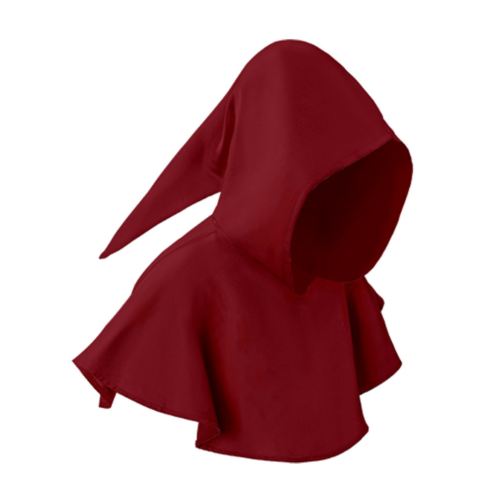 Medieval costume death hooded cape Halloween stage costume vampire missionary cosplay dress up