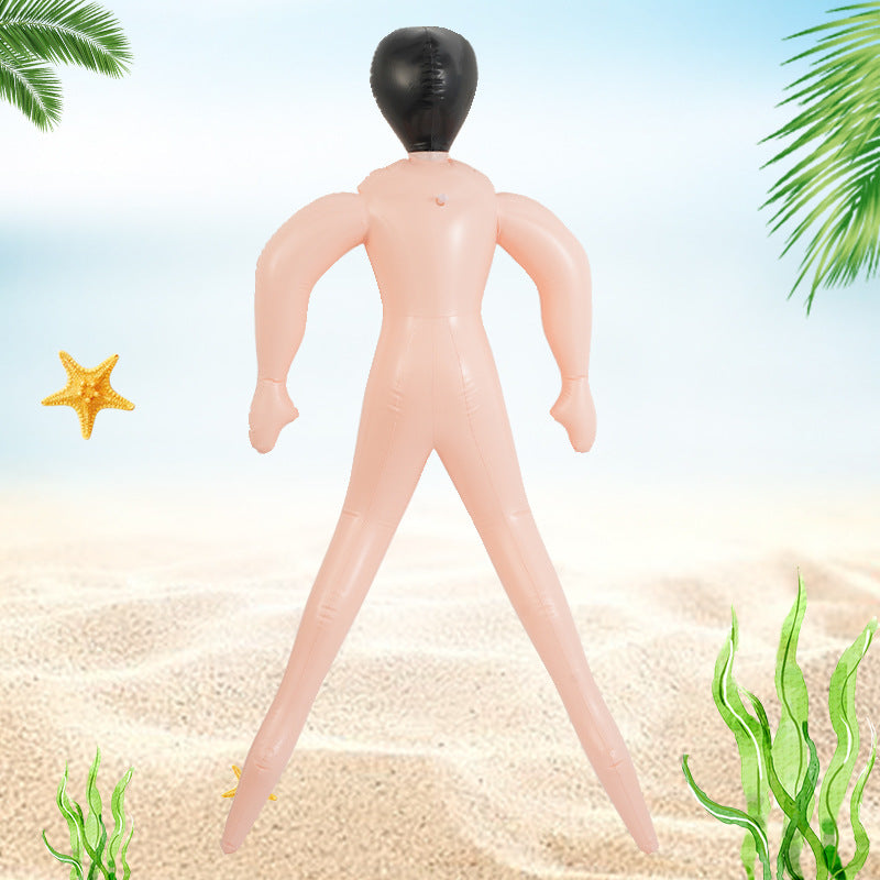 Spot PVC inflatable model party trick inflatable doll spoof props men and women inflatable toys