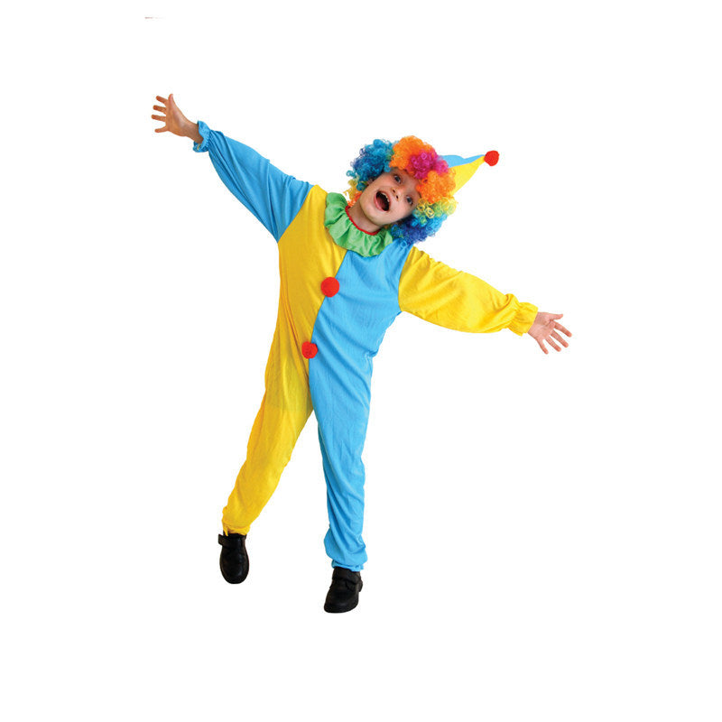 Halloween Circus clown costume drama performance costume atmosphere birthday spoof clown children Circus