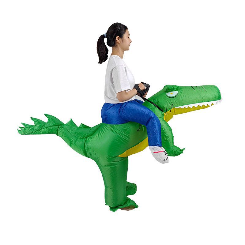 Halloween hot funny party Mount skull animal Flamingo inflatable doll costume Road