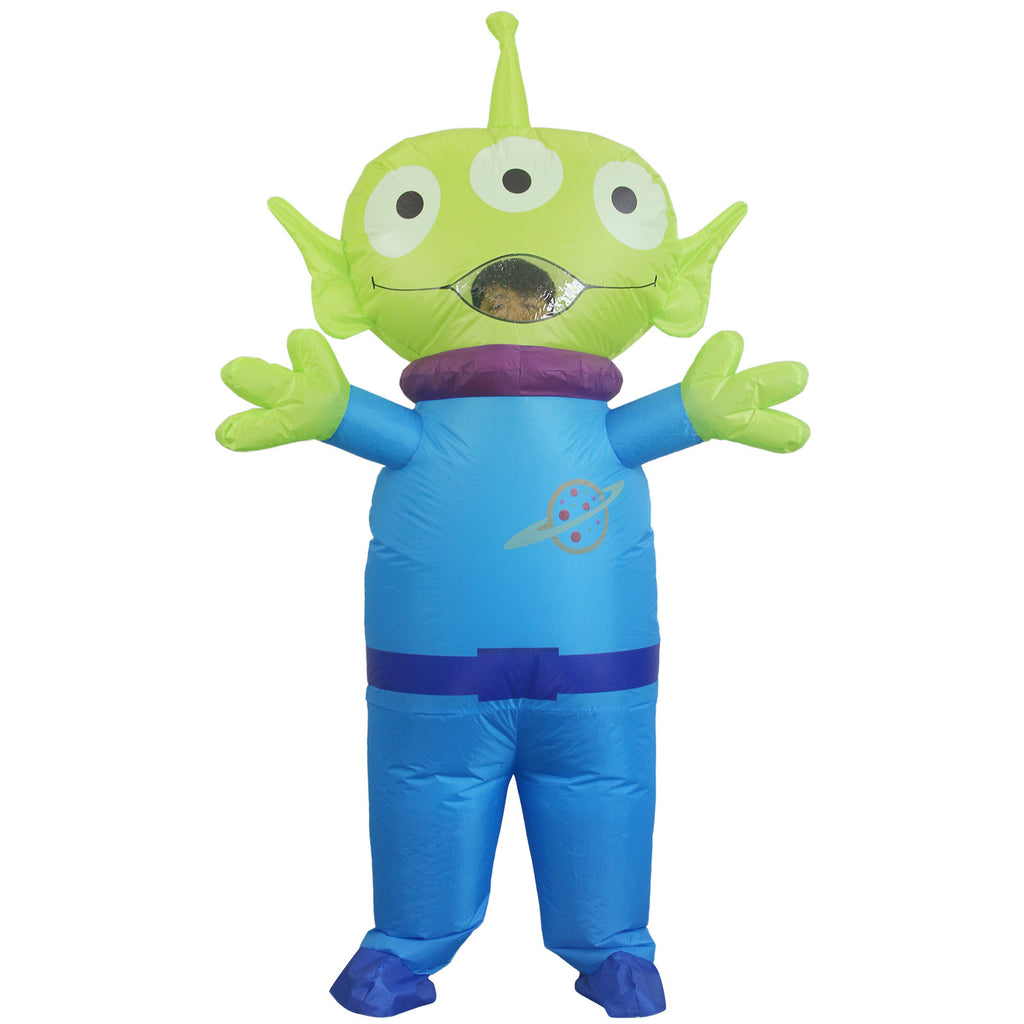 Halloween pink pig koala octopus alien inflatable costume funny cartoon doll body inflatable clothing ball performance costume