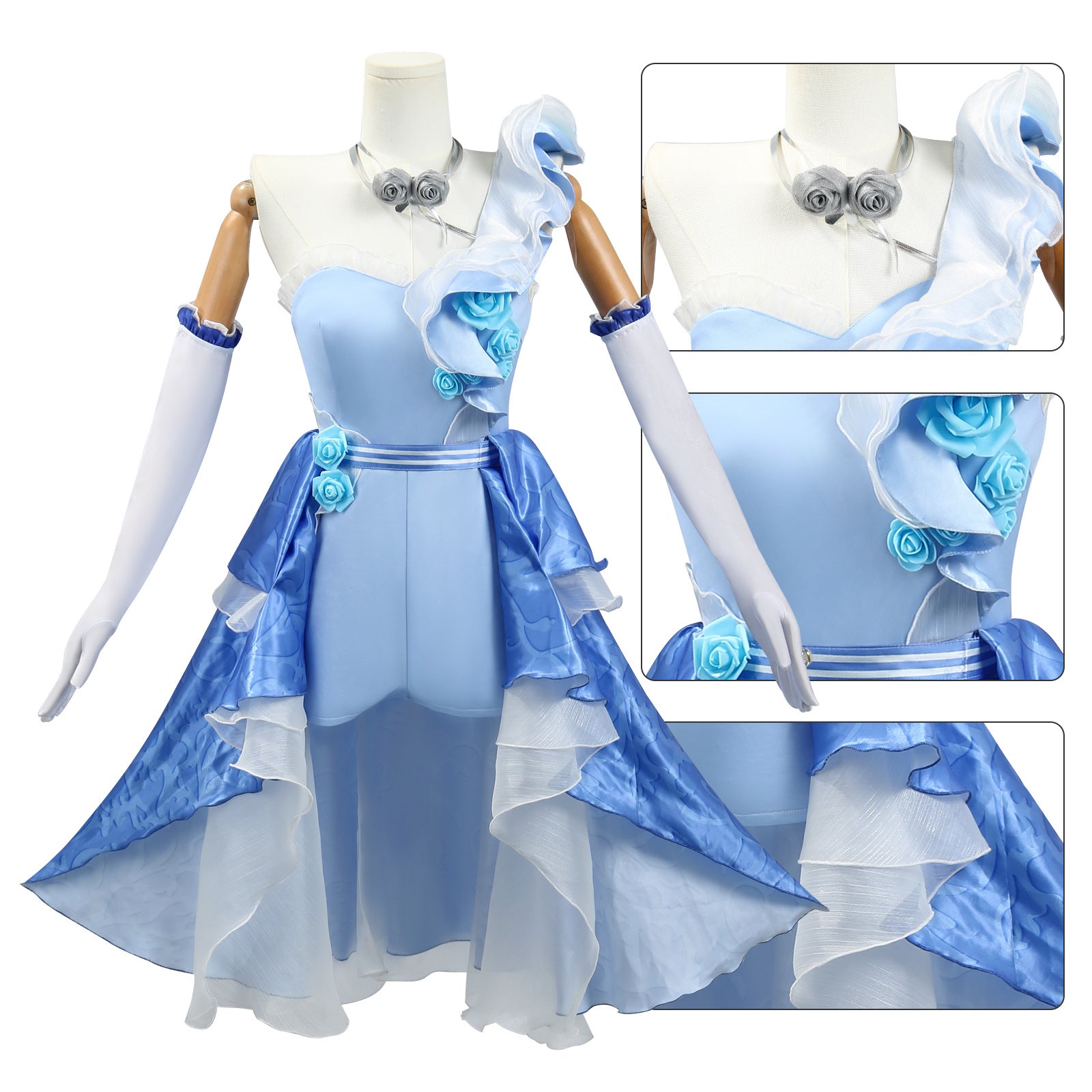 Identity v cos costume bartender's rose cosplay costume two-dimensional animation