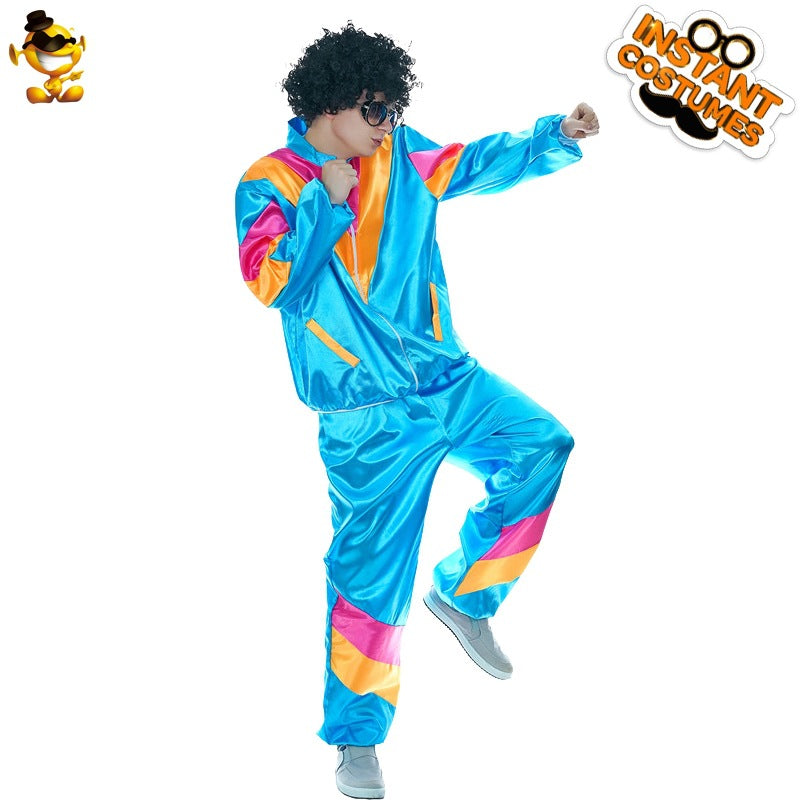 Adult men hip hop party clothes prom costume stage wear Halloween costume cosplay costume