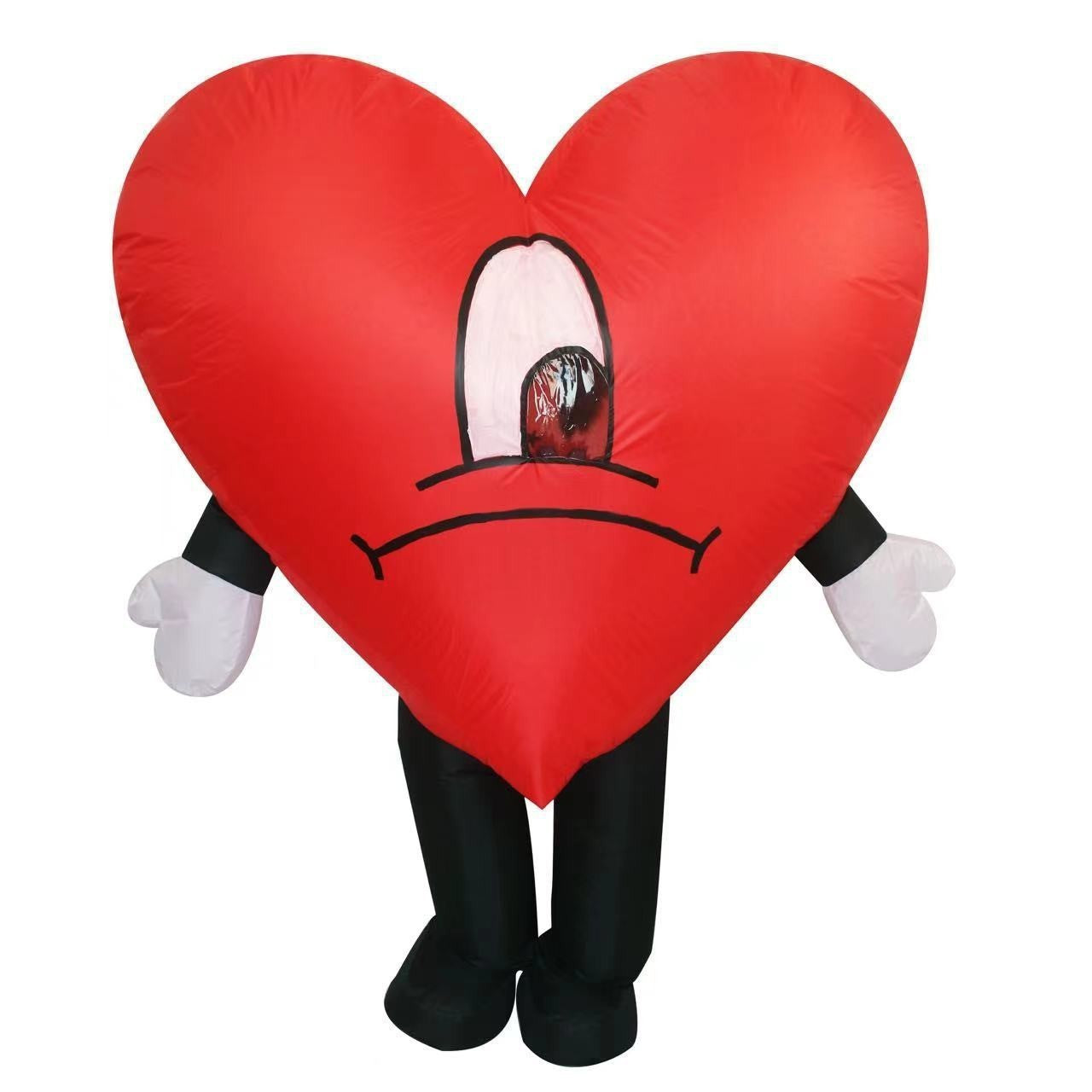 Valentine's Day love confession props Smiley Dancer inflatable clothing atmosphere funny stage performance props costume