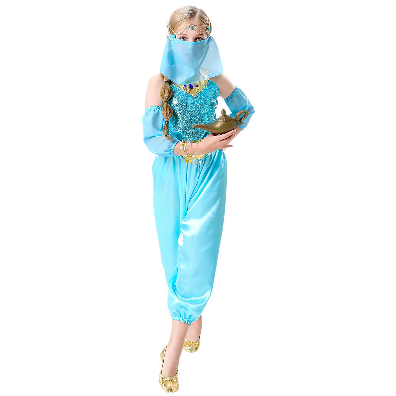 Children's Day India dance costume new Halloween fairy tale Aladdin children princess costume 61