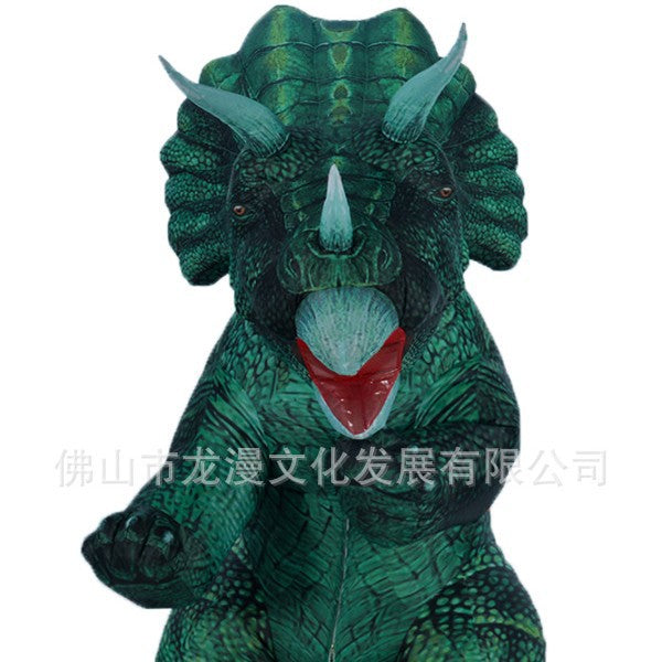 Halloween funny inflatable dinosaur-like clothing cosplay adult Tyrannosaurus doll clothing Triceratops inflatable costume
