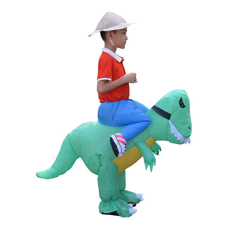 Inflatable Triceratops pterosaurus cartoon costume walking anime clothing mascot inflatable costume dinosaur stage performance