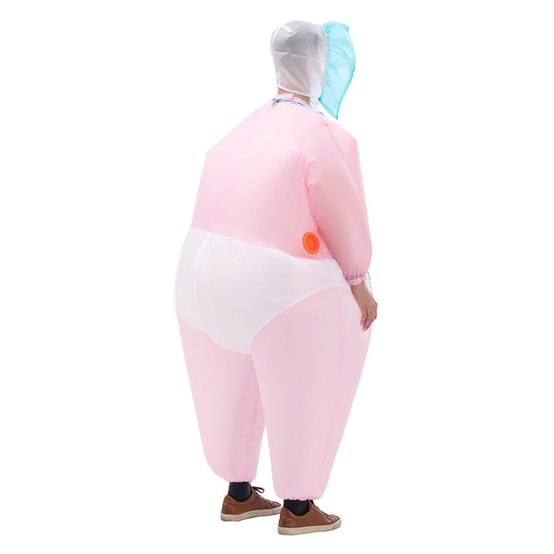 Funny inflatable baby costume