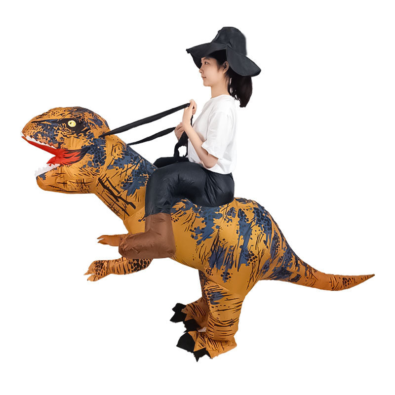 T- Rex cowboy cat many more inflatable costumes to choose