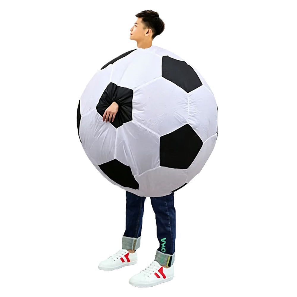 Clown werewolf killing elephant Bobo cow King Kong crocodile back Horn Dragon small yellow duck rugby football inflatable costume